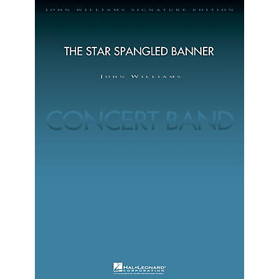 Hal Leonard The Star Spangled Banner (2004 Rose Bowl Edition Deluxe Score) Concert Band Level 5 by John Williams