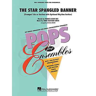 Hal Leonard The Star Spangled Banner Concert Band Level 1.5 Arranged by Michael Brown