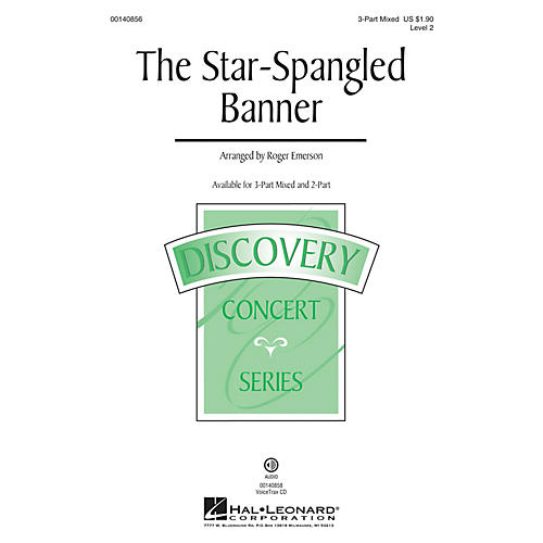Hal Leonard The Star Spangled Banner (Discovery Level 2) VoiceTrax CD Arranged by Roger Emerson