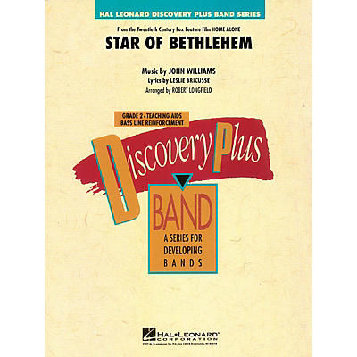 Hal Leonard The Star of Bethlehem (from Home Alone) - Discovery Plus Band Level 2 arranged by Robert Longfield