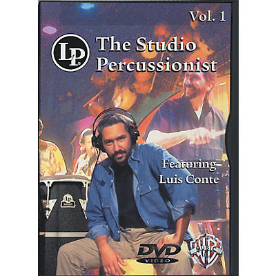 LP The Studio Percussionist Vol. 1 featuring Luis Conte DVD