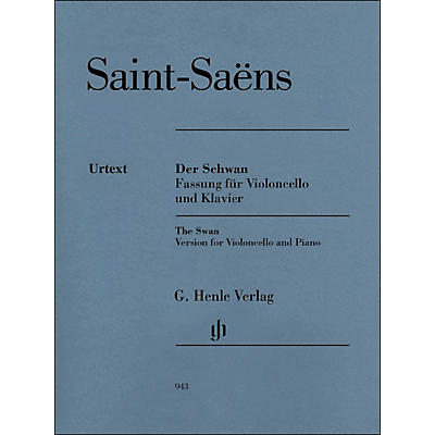 G. Henle Verlag The Swan From The Carnival Of The Animals for Violoncello And Piano