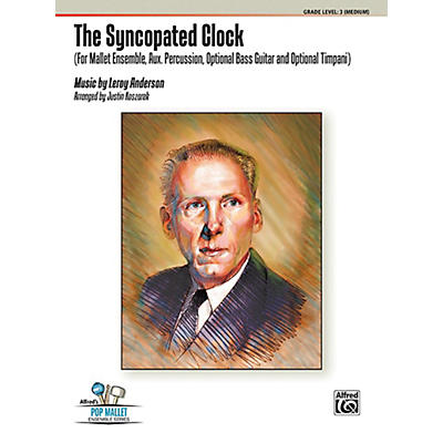Alfred The Syncopated Clock Percussion Ensemble Score & Parts