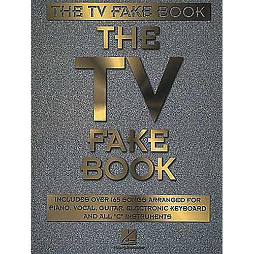 The TV Fake Book Piano/Vocal/Guitar Songbook