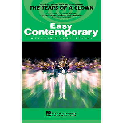 Hal Leonard The Tears of a Clown Marching Band Level 2-3 by Smokey Robinson & the Miracles Arranged by Tim Waters