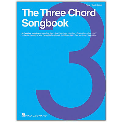 Hal Leonard The Three Chord Songbook Piano/Vocal/Guitar Songbook