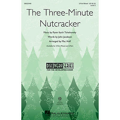 Hal Leonard The Three-Minute Nutcracker (Discovery Level 2) 2-Part Composed by Mac Huff