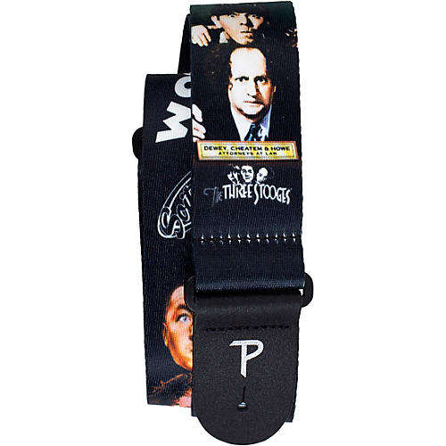 Perri's The Three Stooges Polyester Guitar Strap 2 in.