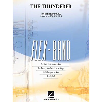 Hal Leonard The Thunderer Concert Band Level 2 Arranged by Jay Bocook