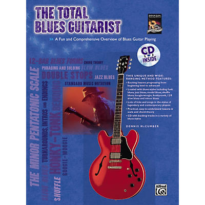 Alfred The Total Blues Guitarist Book and CD