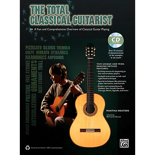 The Total Classical Guitarist Book & CD