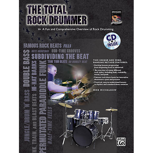 The Total Rock Drummer Book/CD
