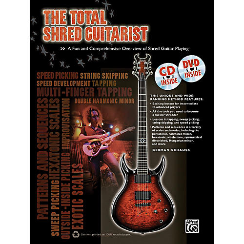 The Total Shred Guitarist (Book/CD/DVD)