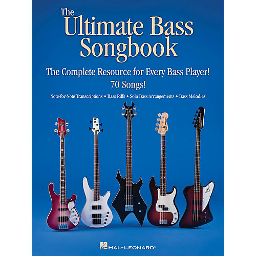 Hal Leonard The Ultimate Bass Songbook - The Complete Resource For Every Bass Player