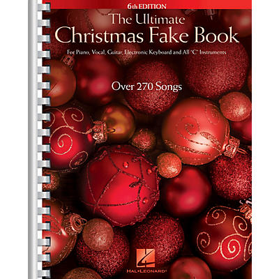 Hal Leonard The Ultimate Christmas Fake Book - 6th Edition Fake Book Series Softcover