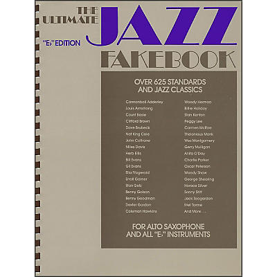 Hal Leonard The Ultimate Jazz Fake Book, The E Flat Edition