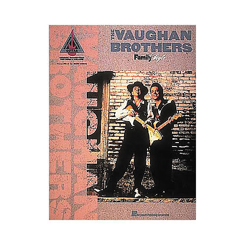 The Vaughan Brothers Family Style Guitar Tab Book