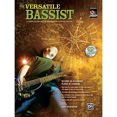 Alfred The Versatile Bassist Book & CD