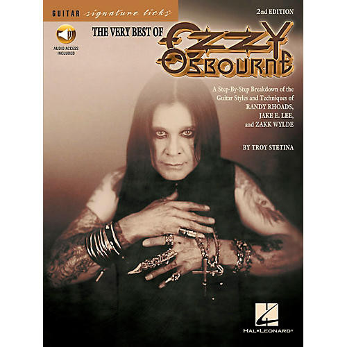 The Very Best Of Ozzy Osbourne Signature Licks Book with CD