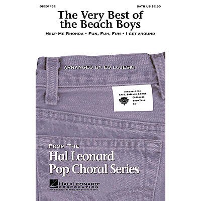 Hal Leonard The Very Best of the Beach Boys (Medley) SATB by The Beach Boys arranged by Ed Lojeski