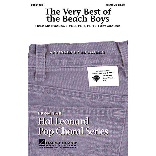 Hal Leonard The Very Best of the Beach Boys (Medley) ShowTrax CD by The Beach Boys Arranged by Ed Lojeski