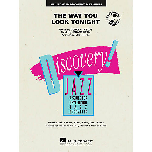 Hal Leonard The Way You Look Tonight Jazz Band Level 1 Arranged by Rick Stitzel