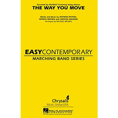 Hal Leonard The Way You Move Marching Band Level 2 Arranged by Michael Brown