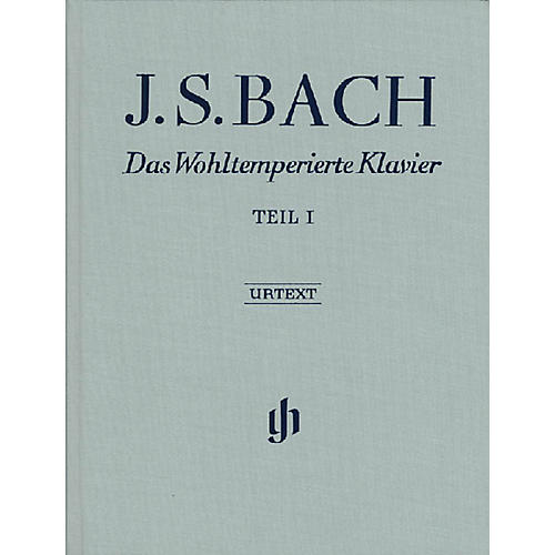 G. Henle Verlag The Well-Tempered Clavier - Revised Edition (Part I, BWV 846-869) Henle Music Folios Series Hardcover