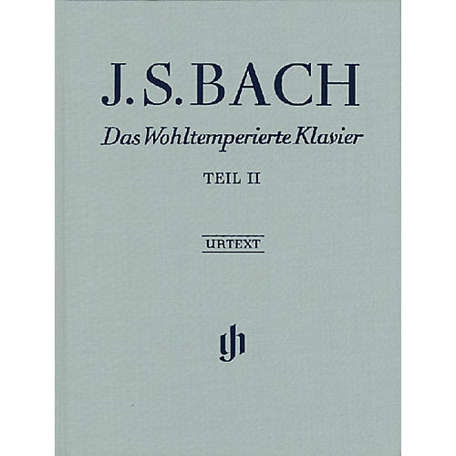 G. Henle Verlag The Well-Tempered Clavier - Revised Edition (Part II, BWV 870-893) Henle Music Folios Series Hardcover