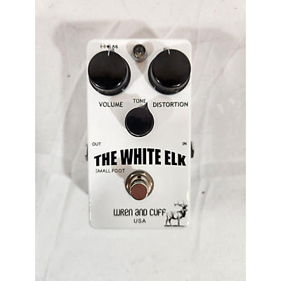 Wren And Cuff The White Elk Small Foot Effect Pedal