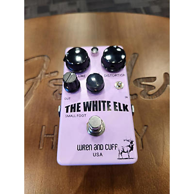 Wren And Cuff The White Elk Small Foot Effect Pedal