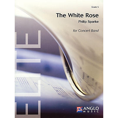 De Haske Music The White Rose    Score And Parts Full Score Concert Band