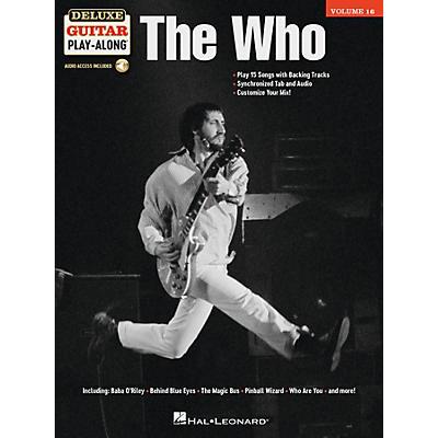 Hal Leonard The Who - Deluxe Guitar Play-Along Volume 16 Book/Online Audio
