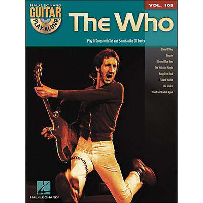 Hal Leonard The Who - Guitar Play-Along Volume 108 (Book/CD)