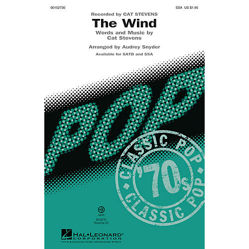 Hal Leonard The Wind SSA by Cat Stevens arranged by Audrey Snyder