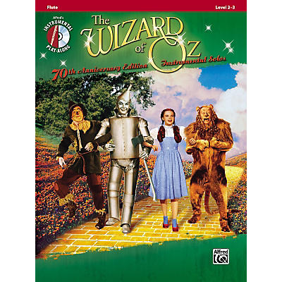 Alfred The Wizard of Oz 70th Anniversary Edition Instrumental Solos: Flute (Songbook/CD)