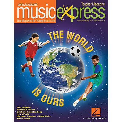 Hal Leonard The World Is Ours Vol. 17 No. 4 TEACHER W/AUDIO&PDF DOWNLOADS by Aloe Blacc Arranged by Emily Crocker