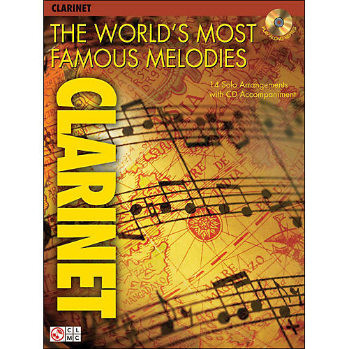 The World's Most Famous Melodies for Clarinet Book/CD