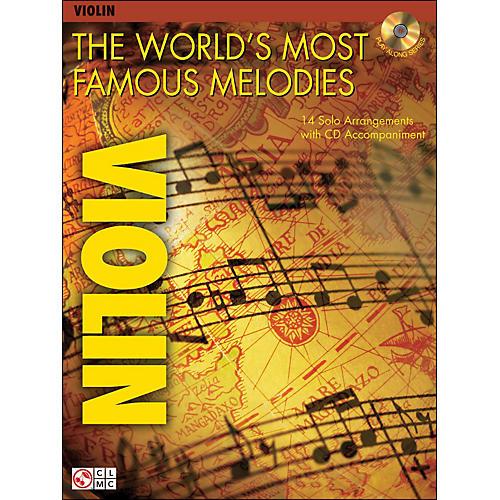 The World's Most Famous Melodies for Violin Book/CD