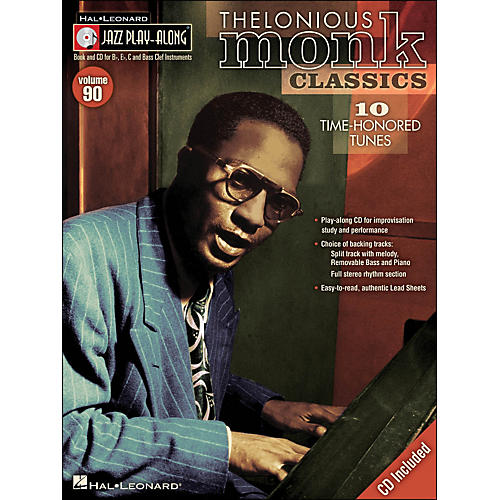 Hal Leonard Thelonious Monk Classics - Jazz Play-Along Volume 90 (CD/Pkg)
