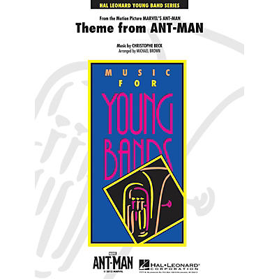 Hal Leonard Theme from Ant-Man - Young Concert Band Series Level 3 arranged by Michael Brown