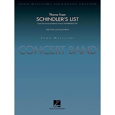 Hal Leonard Theme from Schindler's List (Deluxe Score) Concert Band Level 5 Arranged by John Moss