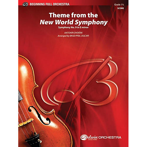 Theme from the New World Symphony Full Orchestra Grade 1.5