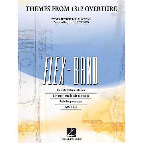 Hal Leonard Themes from 1812 Overture Concert Band Level 2-3 Arranged by Johnnie Vinson