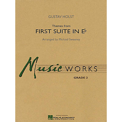 Hal Leonard Themes from First Suite in E-flat Concert Band Level 2 Arranged by Michael Sweeney