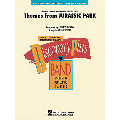 Hal Leonard Themes from Jurassic Park (Medley) - Discovery Plus Concert Band Series Level 2 arranged by Sweeney