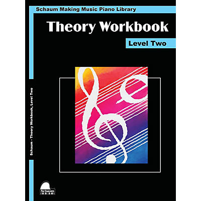 SCHAUM Theory Workbook - Level 2 Educational Piano Book by Wesley Schaum
