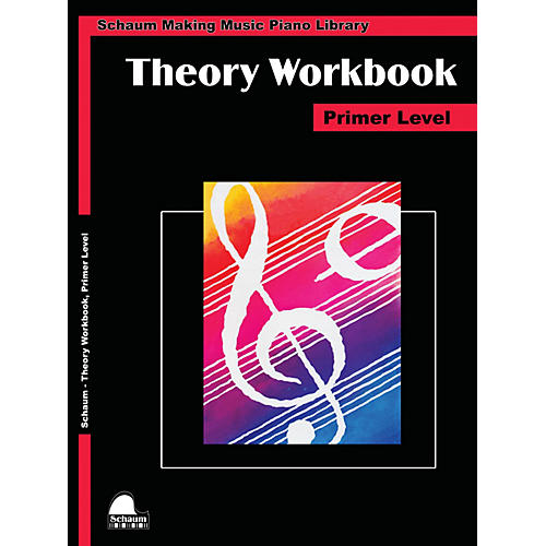 Schaum Theory Workbook Primer Educational Piano Book By