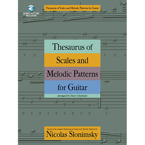 Music Sales Thesaurus of Scales and Melodic Patterns for Guitar Book/Audio Online