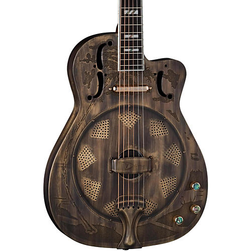 Thinbody Cutaway Acoustic-Electric Resonator Guitar